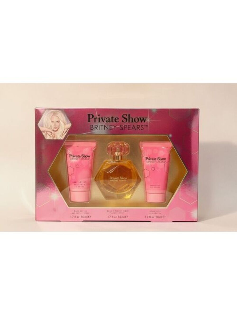 Private Show Britney Spears 3-Piece Fragrance Gift Set - Eau de Parfum NEW